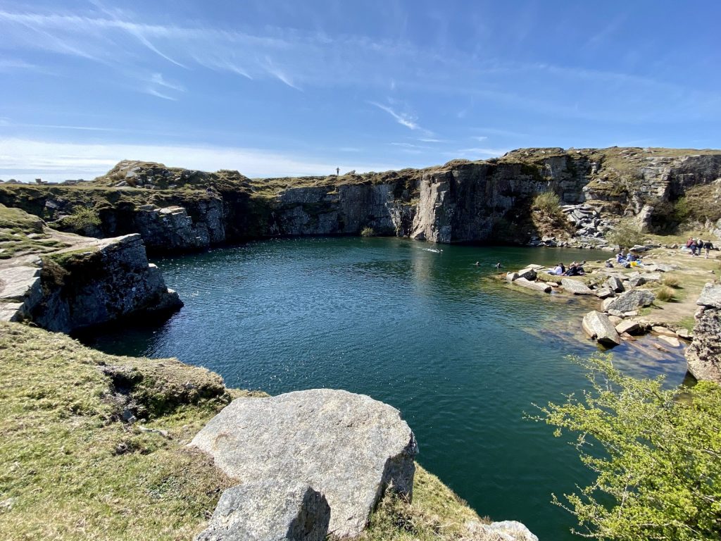 Redricks Open Water Swimming Lakes, Found a real hidden gem of a place  today - Gold Diggings Quarry , Minions, Cornwall.